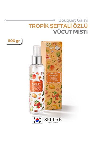 Bouquet Garni Hair & Body Mist Tropical Peach – Tropikal Şeftali Kokulu Saç v...