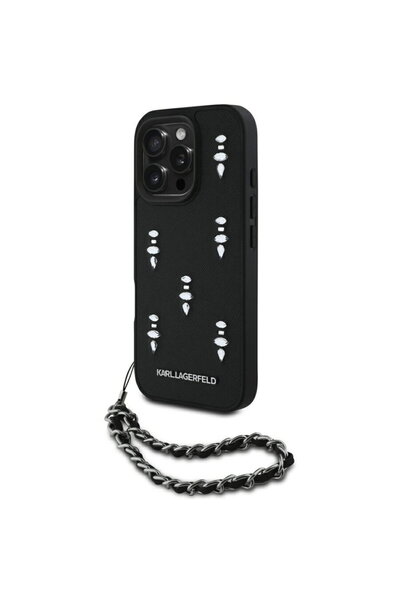Karl Lagerfeld Husa pentru iPhone 16 Pro Max - Saffiano (KLHCP16XPSADJSK) - C...