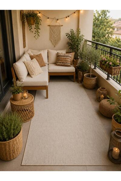 Neşem Halı Boutique EKOHALI Ventura Jüt Sisal VNT 2703 L.Beige hav vermeyen, ...