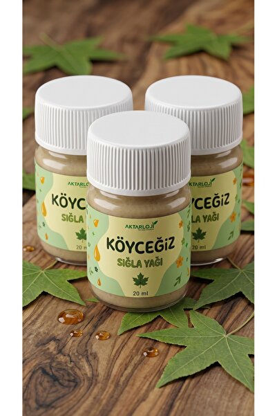 aktarloji 3 Pieces 20 ml Köyceğiz Frankincense Oil / Edible / Pure (Daily Oil...