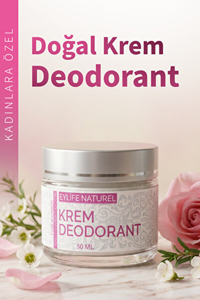 eylife naturel Kadın Deo Krem 50 ml