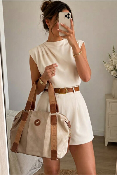 Soft Faux Leather Women's Loose Shoulder Bag