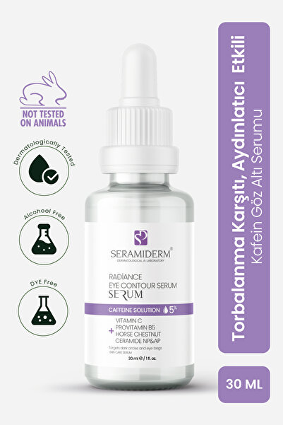 SERAMİDERM Dermatological & Laboratory Torbalanma Karşıtı, Aydınlatıcı, Kafei...