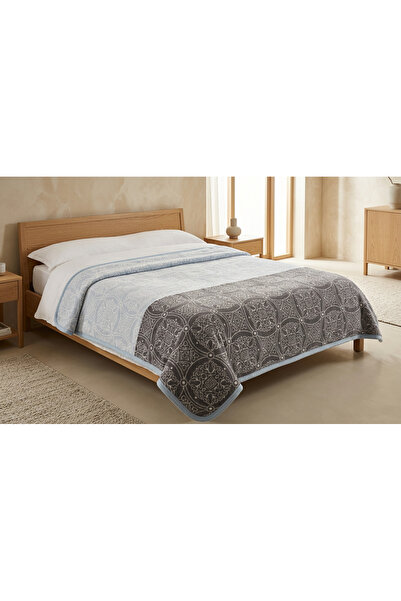 Generic Brand Луксозно плюшено одеяло 17115a King Size 200x230 - Дебело затоп...