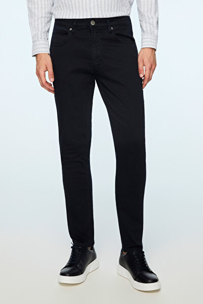 Morven Pantaloni blugi pentru bărbați, albastru bleumarin, cu 5 buzunare, blu...