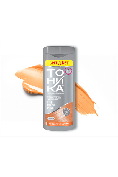 Tonika Yarı kalıcı renk veren saç balsamı (9.53 pastel şeftali)