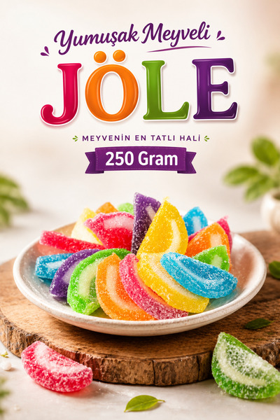ÜLKÜ KURUYEMİŞ (250 GR) Yumuşak Meyveli Jöle Hediyelik Atıştırmalık Aromalı J...