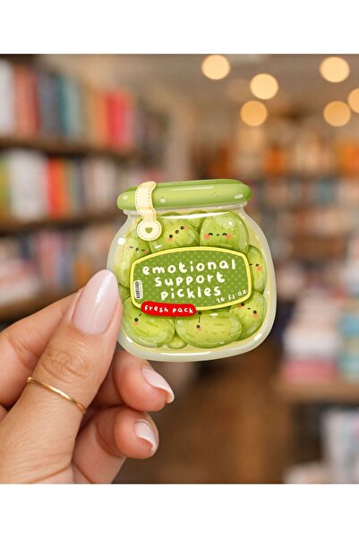 Flurina Studio Tekli Sticker - Emotional Support Pickles
