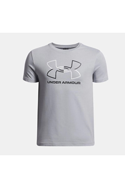 Under Armour UA GL FOUNDATION SS ŠEDÉ CHLAPČENECKÉ TRIČKO 6005010