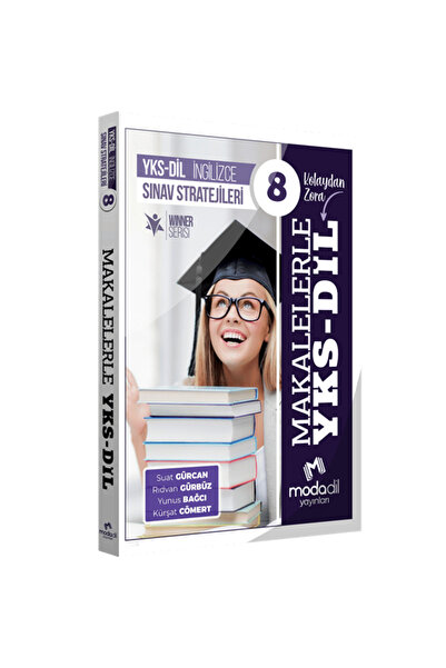 Modadil Yayınları Modadil YKS-DİL İngilizce Sınav Stratejileri 8 - Makalelerl...
