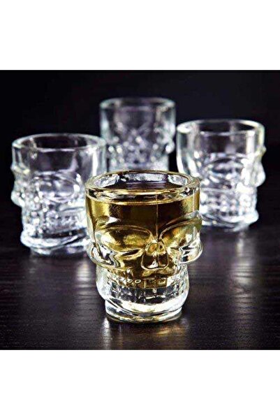 gifttime 4'lü Kuru Kafa Shot Bardak Seti