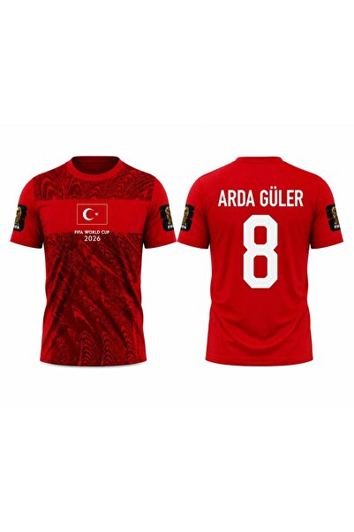 yenteks ARDA GÜLER TÜRKİYE FIFA 2026 MİLLİ TAKIM YETİŞKİN KIRMIZI FORMA UNISEX