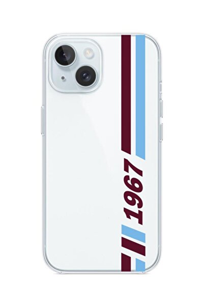 3GEN CASE iPhone 15 Uyumlu Renkli Desenli Şeffaf Silikon Kılıf