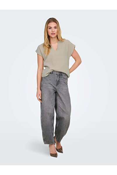 ONLY Jdy Jdytheis Women Blouse Short Sleeve Patterned Casual