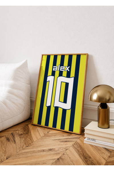 Base Concept Alex de Souza 10 Forma Tasarımlı Poster Tablo (Çerçeveli)
