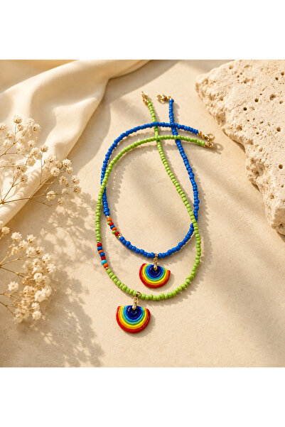 i&s design Murano Kolye Mavi