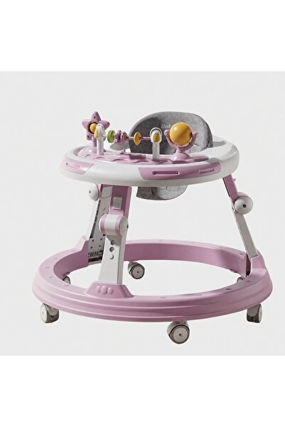 Ominii 3-in-1 Convertible Baby Walker to Ride Multifunctional Anti Rollover f...