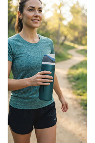 Mattarah Insulated Stainless Steel Bottle with Straw & Swig Spout, Leak Proof...