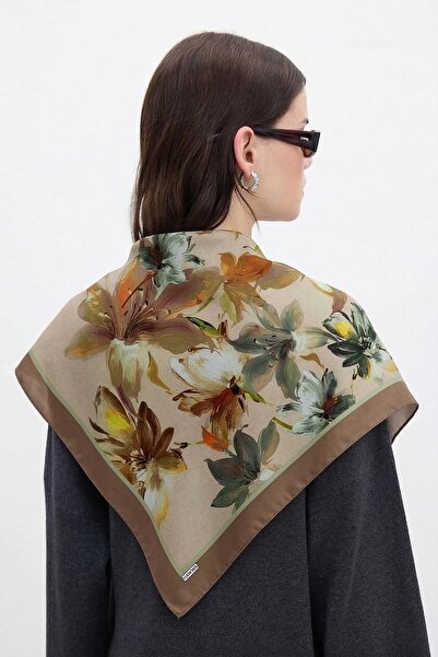 HAWWA Hazan Soft Desenli Bandana Fular