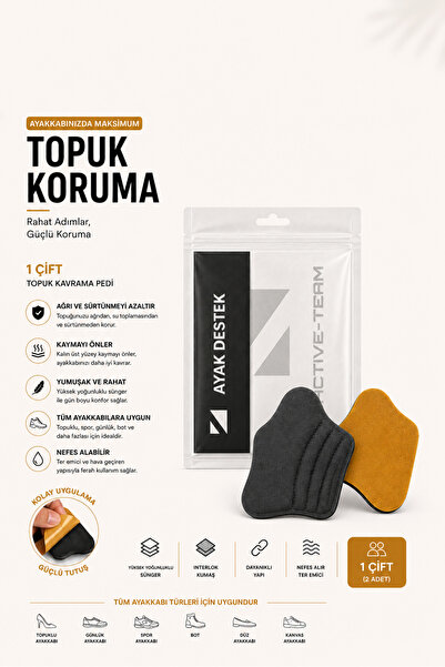 Active Team SP03 - Yapışkanlı Bilek Koruma | Topuk Vurma Önleyici Ve Ayakkabı...
