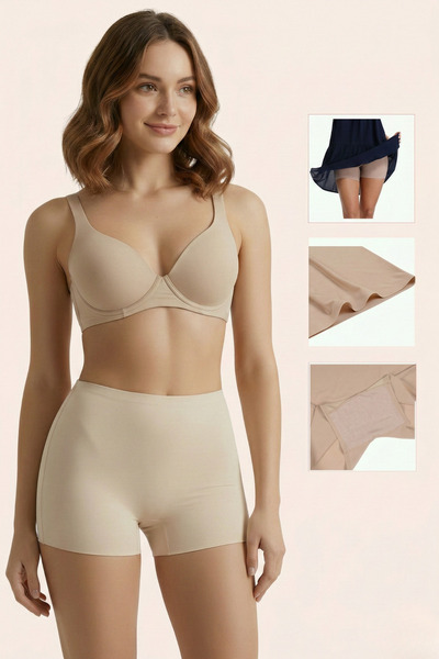 MİSTİRİK Carigna Model Hafif Toparlayıcı Mini Boxer Model Ten Renk