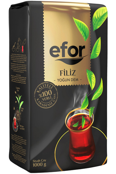 Efor Filiz Dökme Siyah Çay 1000 gr