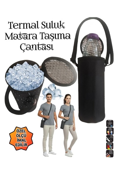 SEVBAGS Termos Suluk Çantası Sıcak/soğuk Kullanım Termal Çanta
