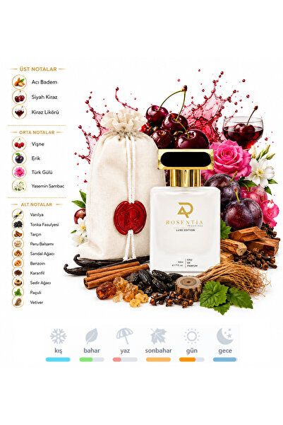 Rosentia Luxe Edıtıon Lx03 (TOM FORD LOST CHERRY) Muadili Unısex Parfüm