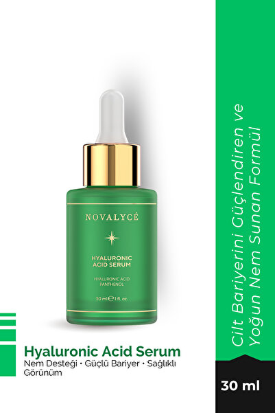 Novalyce Hyaluronic Acid Serum Panthenol & Yoğun Nemlendirici Etki B5 30ml