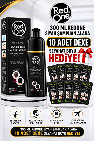 Red One Redone Siyahlaştırıcı - Dökülme Önleyici - Hızlı Saç Uzatıcı Ve Dolgu...