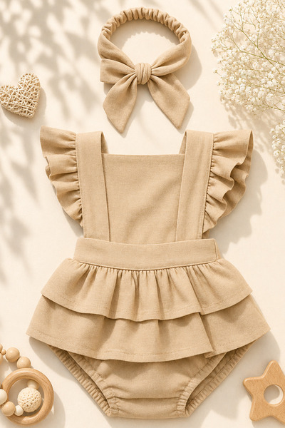 gumbuloy X Silk Atlas Baby Girl Muslin Summer Eid Dress