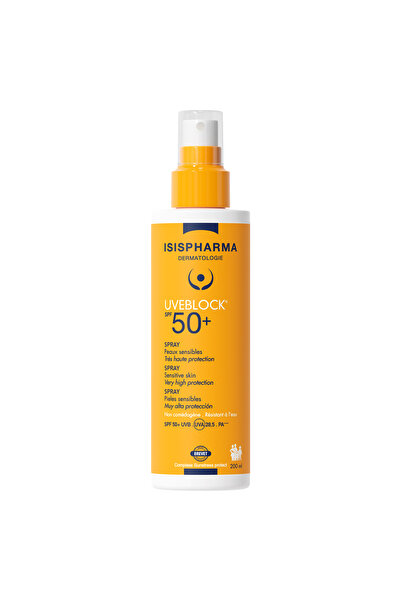 ISISPHARMA Uveblock SPF50+ Güneş Koruyucu Sprey 200ml