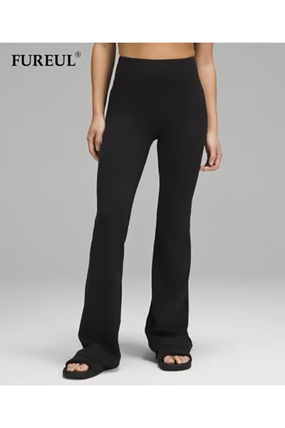 FUREUL High Waist Flared Yoga Pants for Women, Soft Stretch Bootcut Workout L...