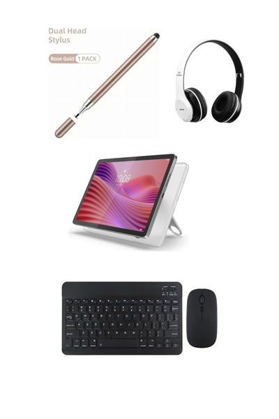 LENOVO Tab M10 4gb 128gb 10.1" tablet+kılıf+klavye+mouse+kulaklık(kalem hediy...
