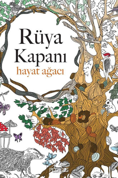 Pegasus Yayınları Rüya Kapanı: Hayat Ağacı – Christina Rose | Yetişkin Boyama...