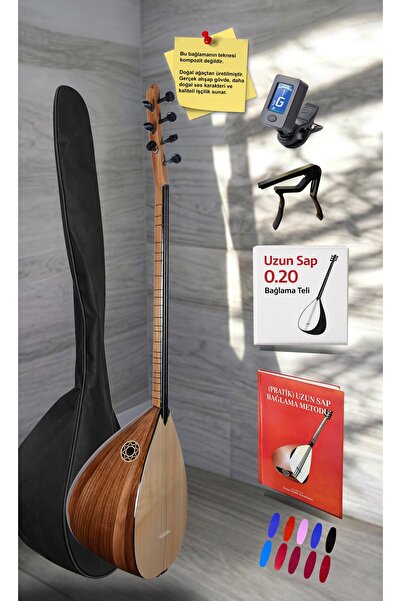 istanbul müzik tedarik Jak Girişli Uzun Sap Maun Gövde Kaliteli Gürgen Sap Sa...