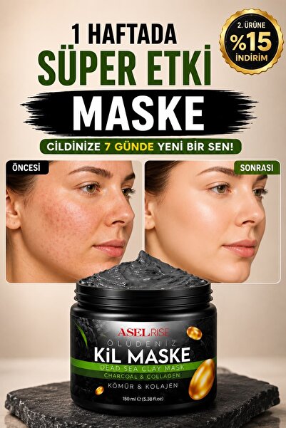 Genel Markalar Collagen Ölüdeniz Kil Maskesi Leke,giderici Akne Ve Siyah Nokt...