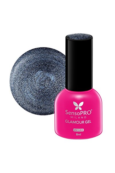 SensoPRO Milano Ημιμόνιμο Βερνίκι Νυχιών Glamour Gel 8ml, Μπλε Ουρανός # 62