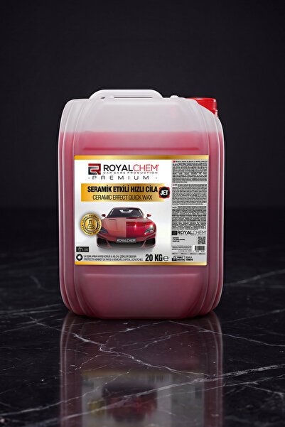 ROYALCHEM CAR CARE PRODUCTION SERAMİK ETKİLİ CİLA 20 KG 1/10 KONSANTRE JET Sİ...