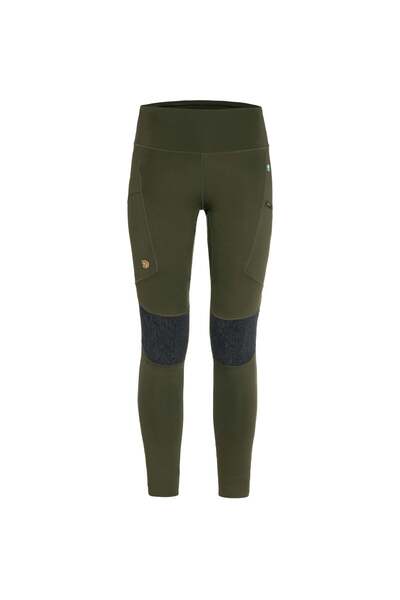 Fjallraven Colanți de trekking pentru femei Fjällräven Abisko HD-Kaki-XS