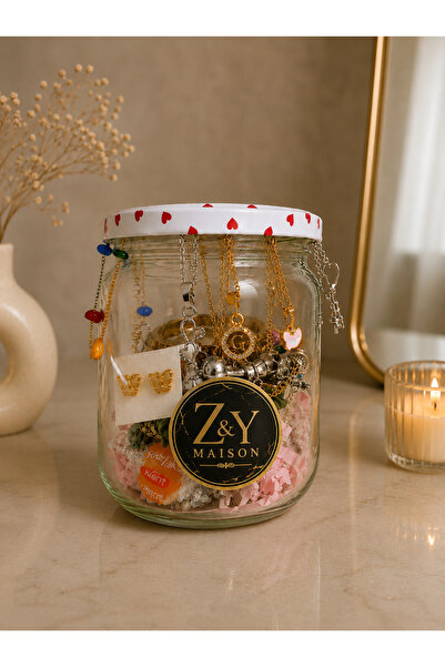 Z&Y MASİON Takı Kavanozu 10 parça