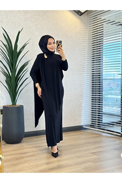 Merwishop Mrw1654 Doha Dress Black