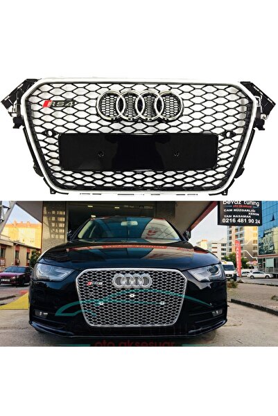 Universal Audi A4 Ön Panjur Izgara RS4 Model 2012-2015 b8 Makyajlı