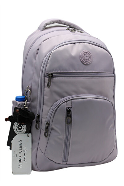 Bevitton 1710 Lavender Water Resistant Fabric School Bag Unisex School Backpack