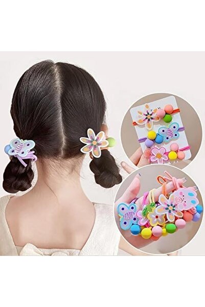 Arabest Sweet Floral Hair Bands,Elastic Cute Ponytail Bands,Girls' Hair Acces...