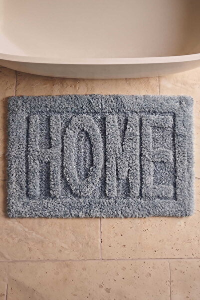 Perotti Tafting Indigo Home Embossed Bathroom and Door Mat 40X60 cm