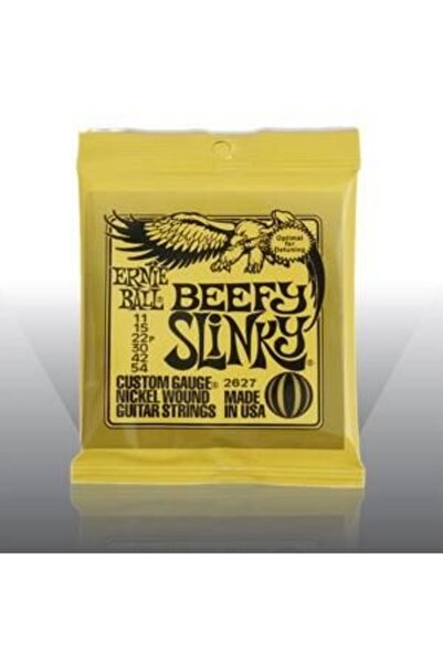 Ernie Ball P02627 Beefy Slinky Nickel 11-54 Elektro Gitar Teli