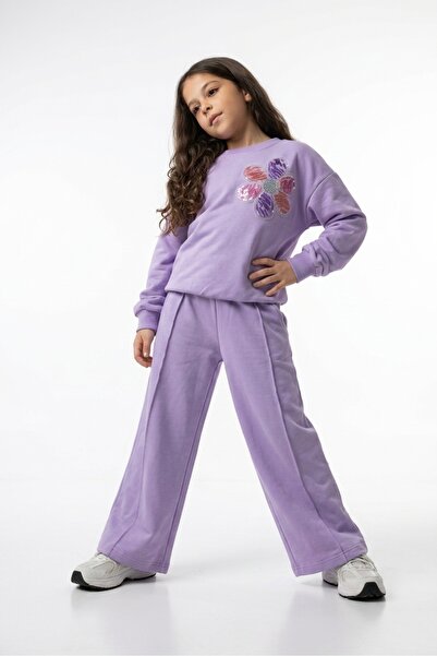 NURTOPU Girl's Set, Seasonal, 2-Piece Top and Bottom Set, Full Lycra Cotton F...