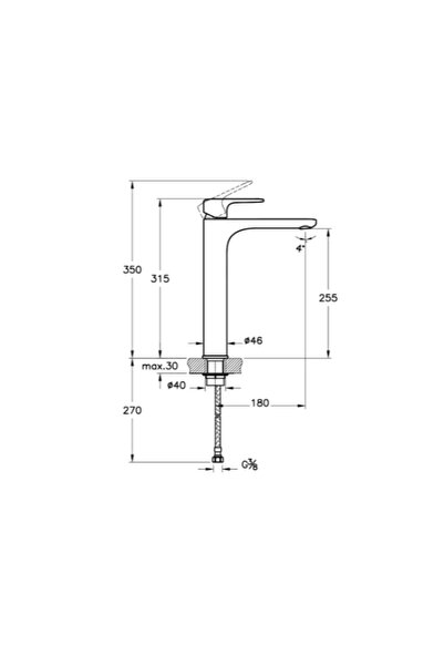 Artema Root Round Lavabo Bataryası A42707 Çanak - Krom