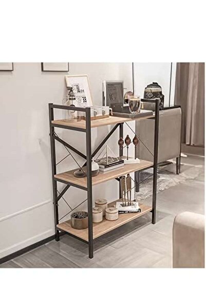 AGD 3-Tier Coffee Table for Living Room, Entryway, Sofa, Foyer(Brown)